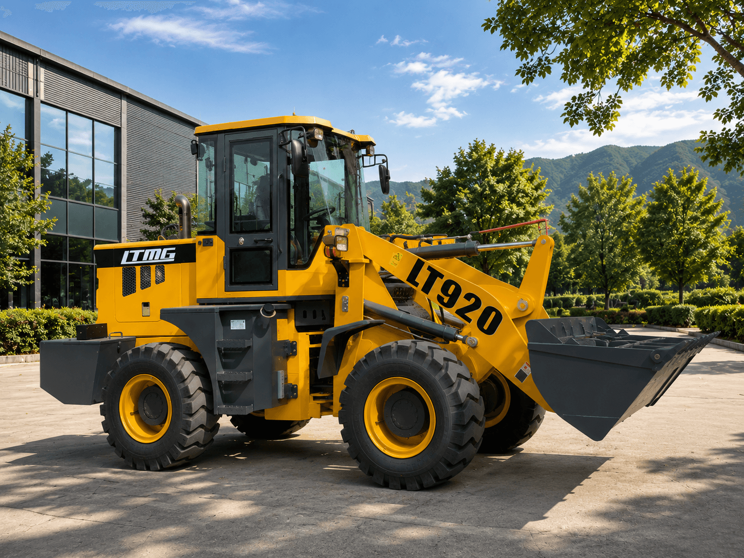 LTMG LT-920 – მინი ფრონტალური დამტვირთველი