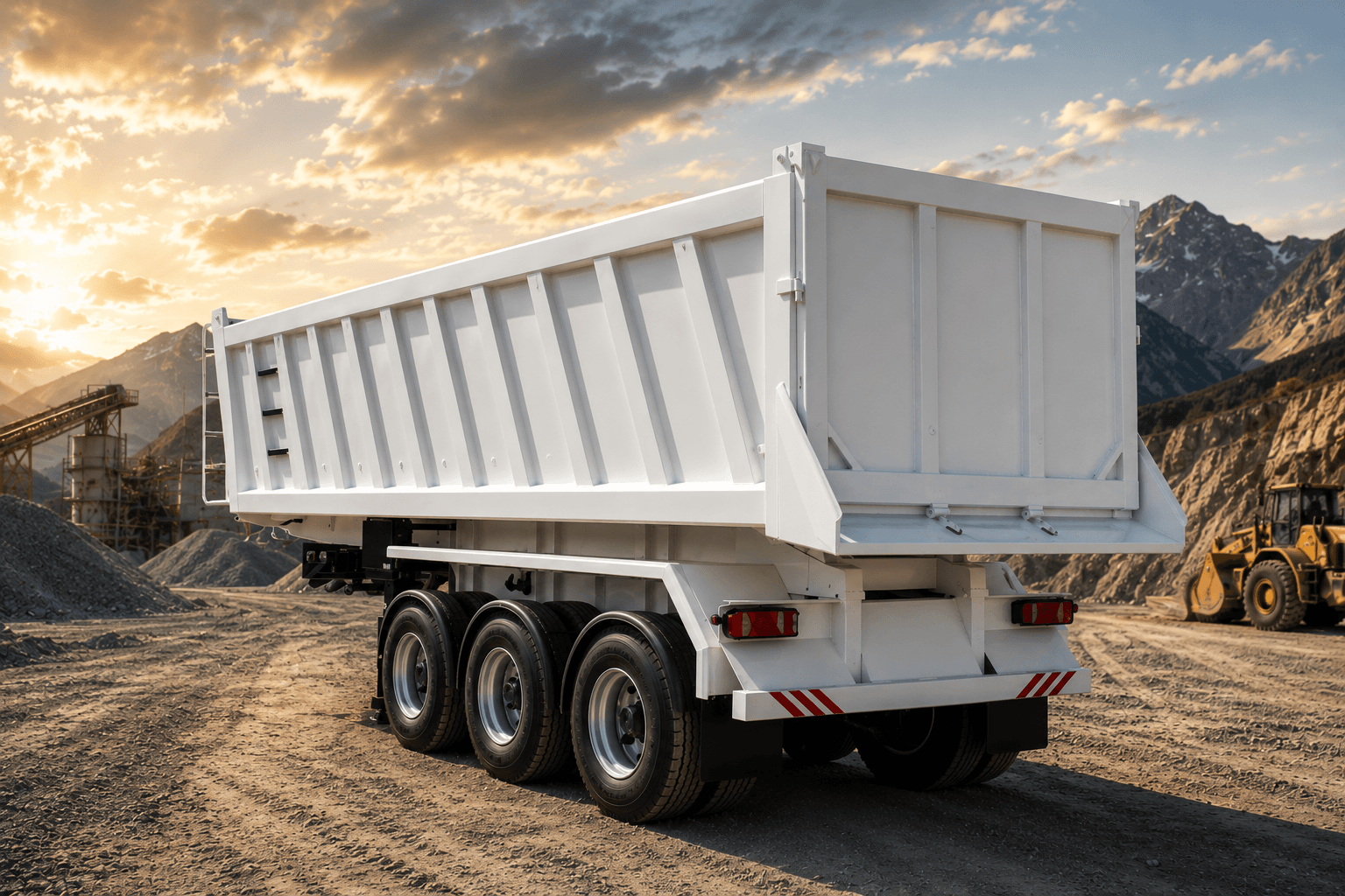 Dump Semi-Trailer 26m³