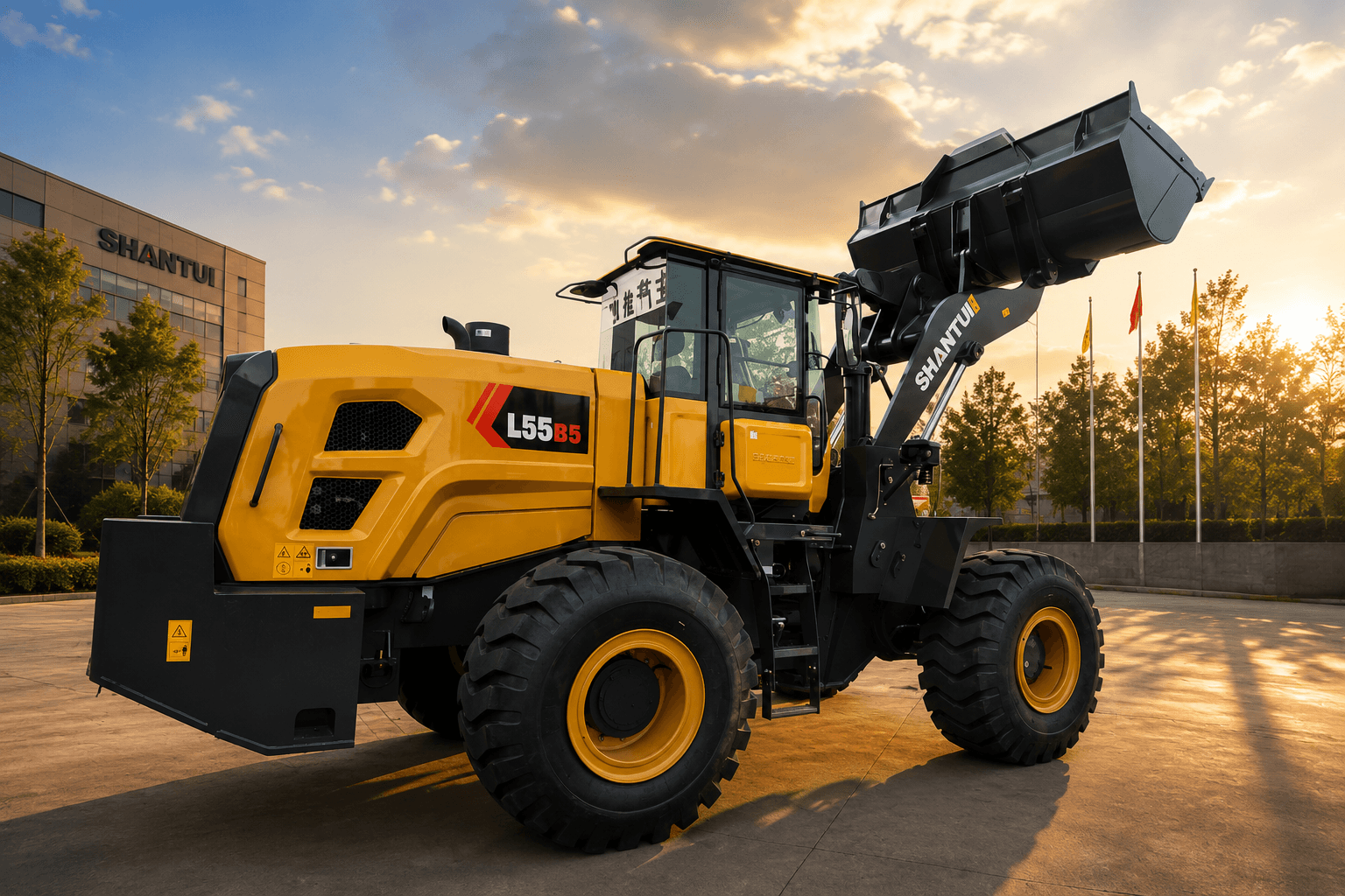 SHANTUI L55-B5 – Front Loader