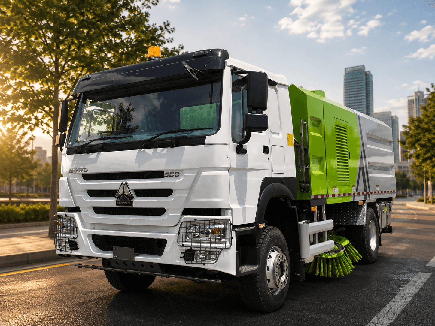 HOWO TX 4X2 – ქუჩის სახვეტი (სვიპერი)