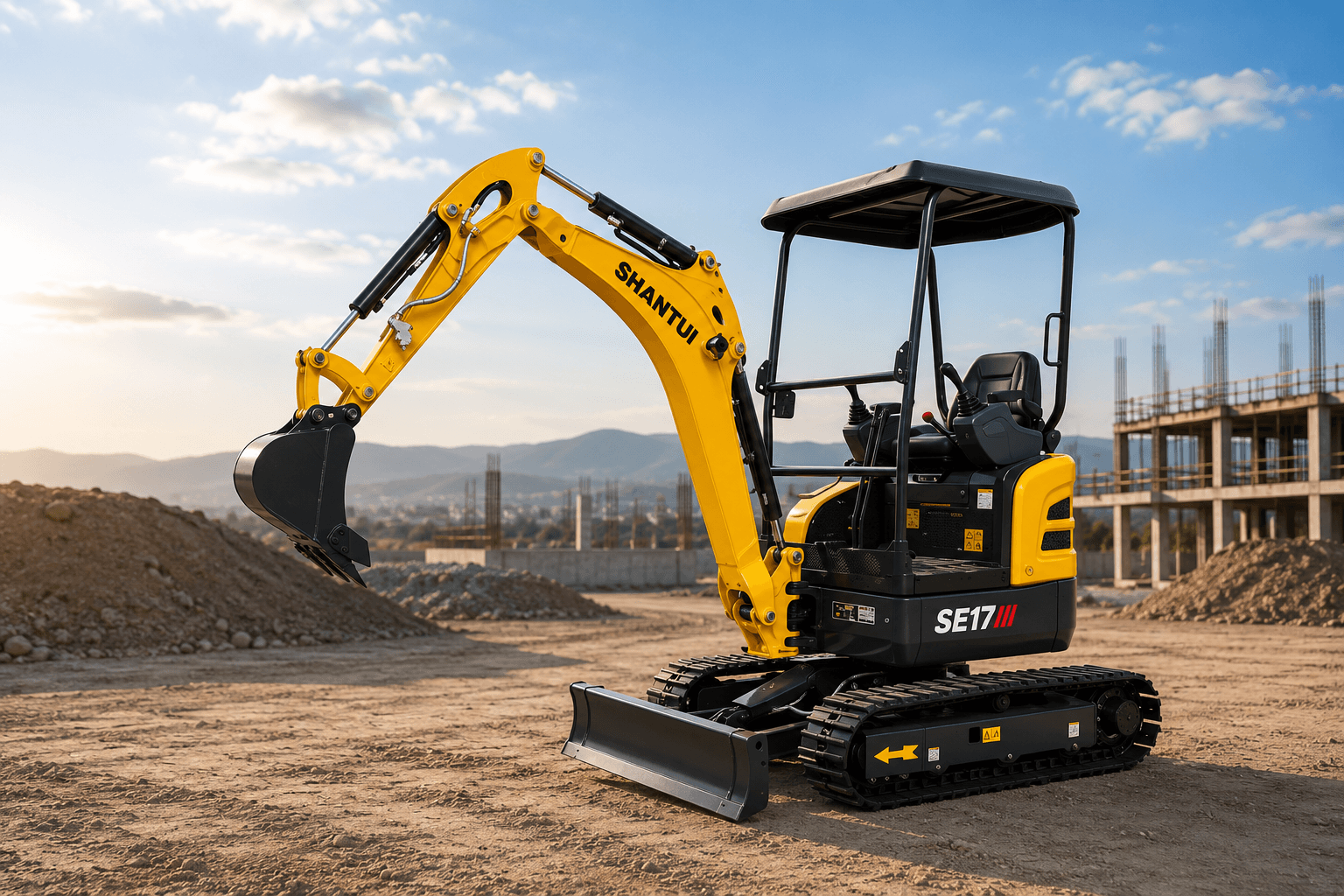 SHANTUI SR17SR – Crawler Excavator