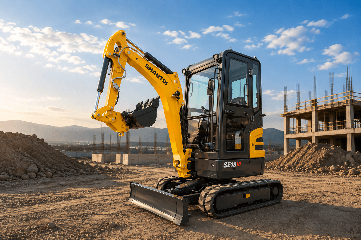 SHANTUI SR18SR – Crawler Excavator