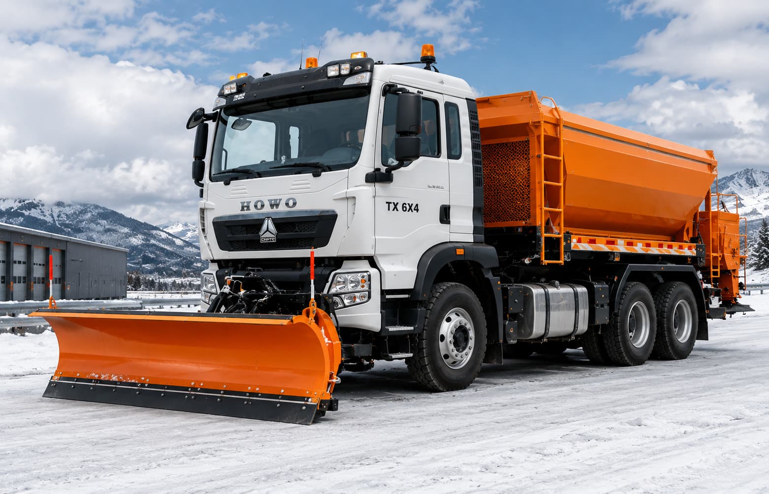 HOWO TX 6X4 – Snow Removal Truck 20m³