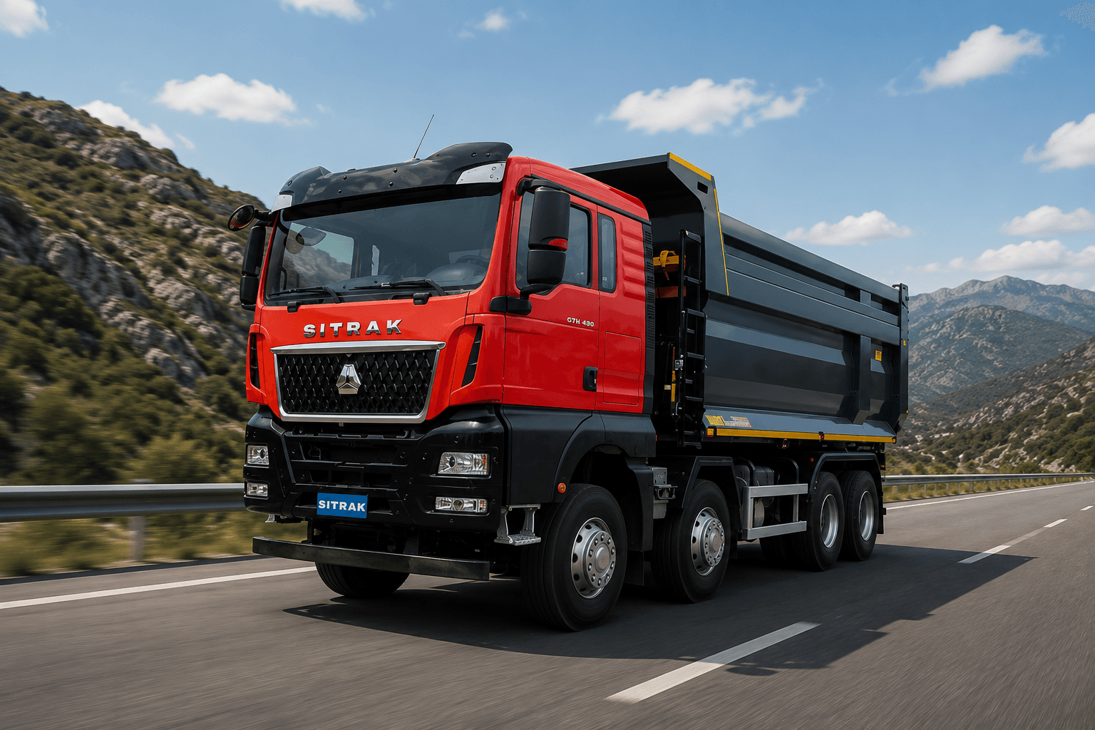 SITRAK 8X4 – Dump Truck 38m³