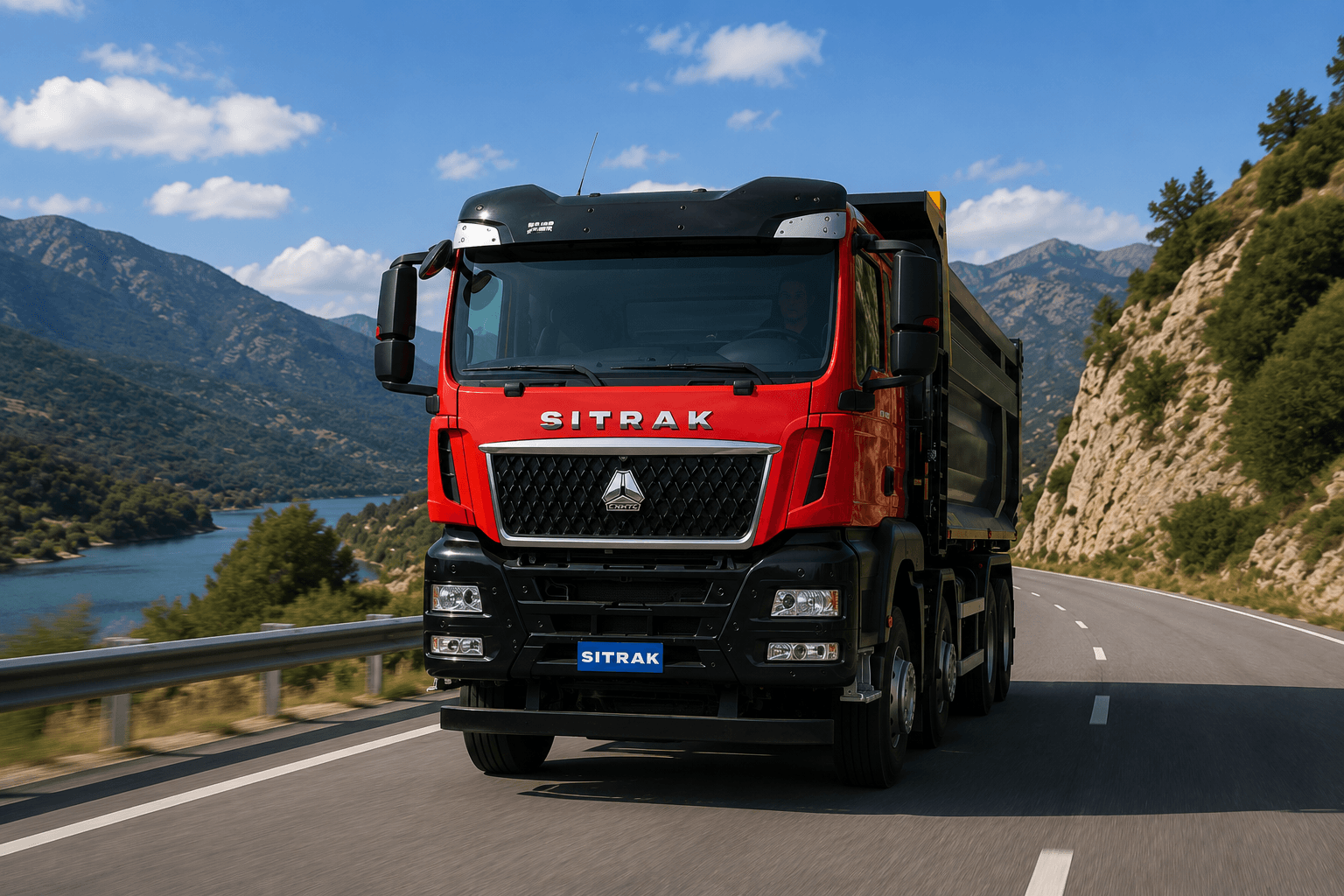 HOWO V7 8X4 CNG – Dump Truck 22.5m³
