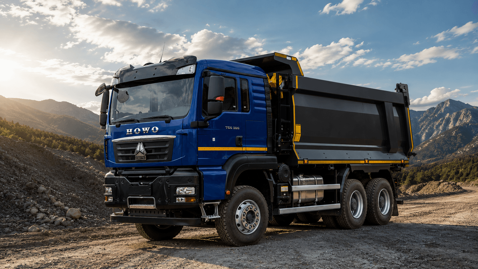 HOWO V 4X4 – Dump Truck 10.6m³