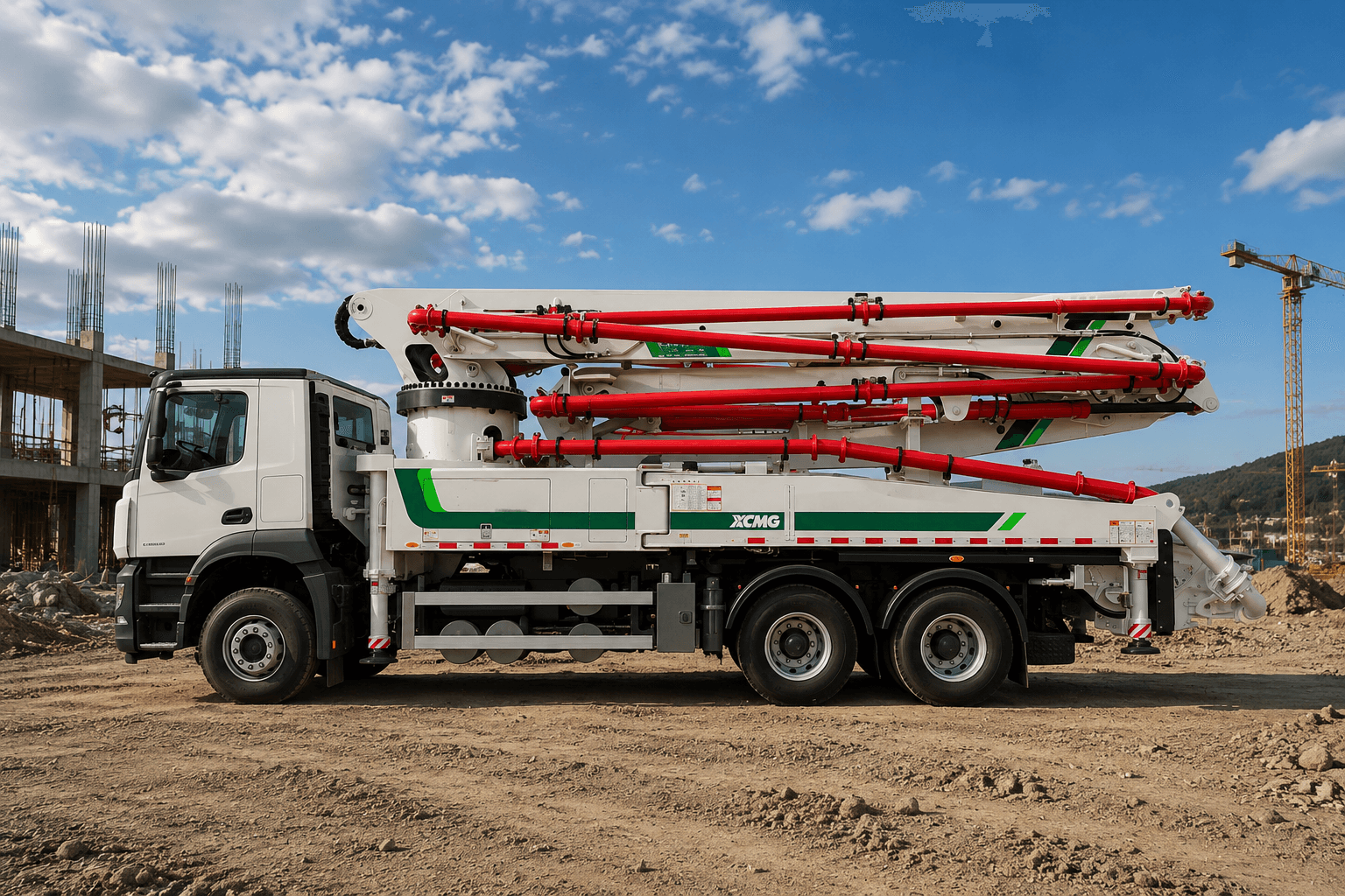XCMG XS30 – ბეტონის ტუმბო